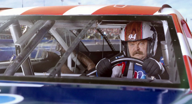  Nick Offerman’s New Nascar Ad is American Promotion at its Best