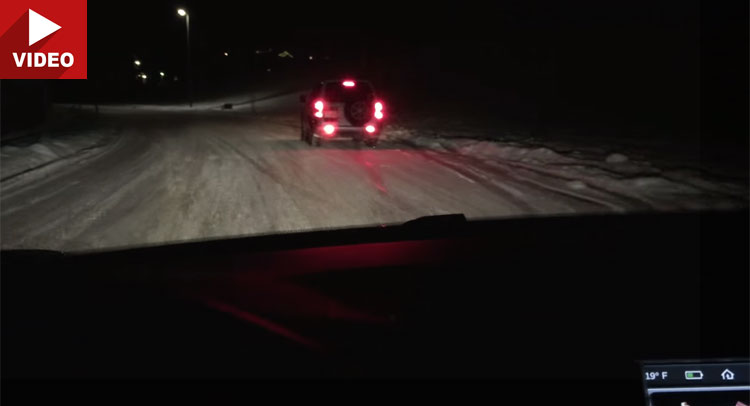  Dual-Motor Tesla Model S Shows What in can Do on Snowy Roads