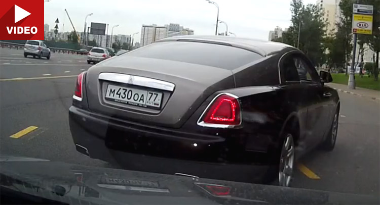  Rolls Royce Wraith Driver Just Won’t Let it Go