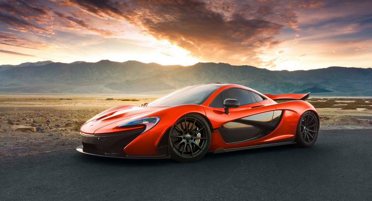  McLaren P1 Death Valley Photo Shoot is Breathtaking