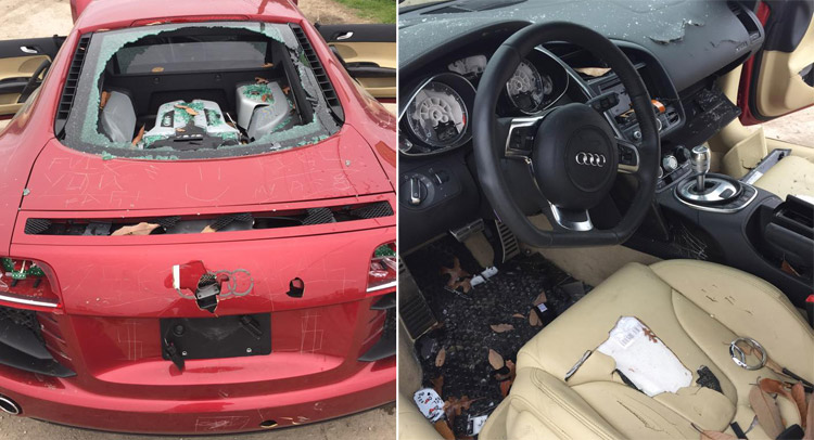  Angry Wife Allegedly Destroys Cheating Husband’s Audi R8