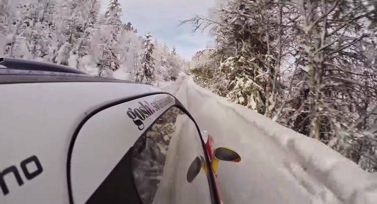  When In Doubt, Flat Out! Rally Driver Races Snow Stage At 100+ MPH [w/Video]