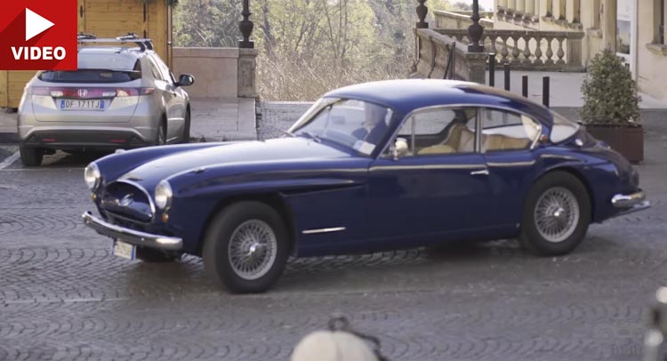  Italian Man and 1954 Jensen 541 Make the Perfect Couple