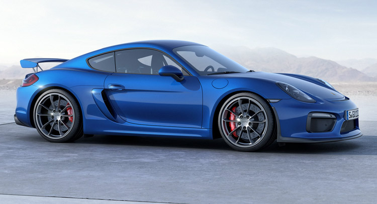  Porsche Reveals New Cayman GT4 with 380HP, Priced from $84,600*