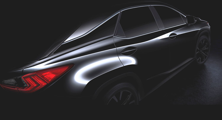  All-New 2016 Lexus RX Teased And Confirmed For NY Auto Show