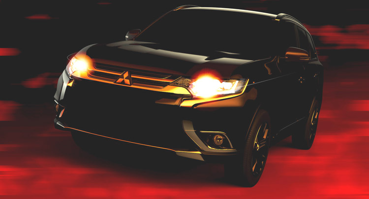  2016 Mitsubishi Outlander Facelift Looks A Bit Like Concept-S