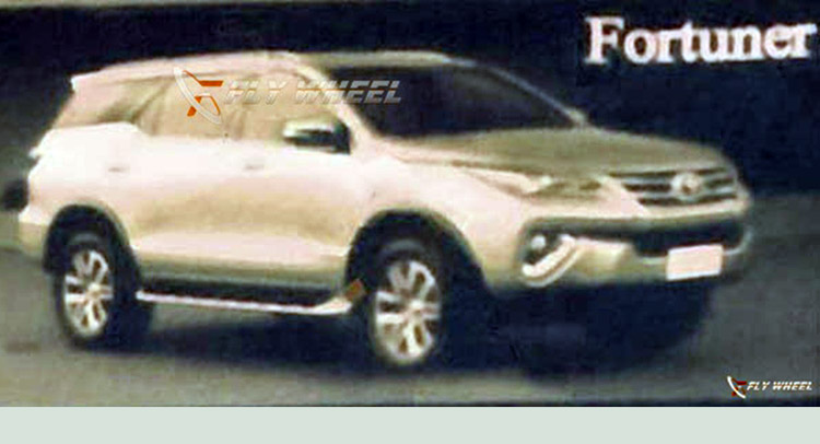  Is This The New 2016 Toyota Fortuner SUV?