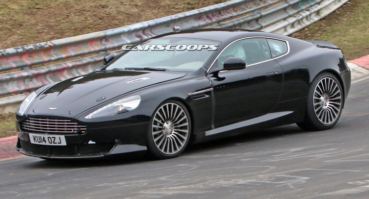  Scoop: Mystery Aston Martin Test Mule Could Be DB9 Successor