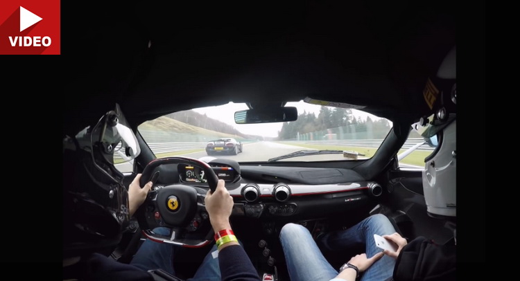  LaFerrari Chases Down Porsche 918 Spyder at Spa-Francorchamps