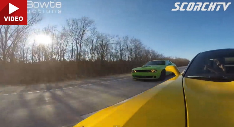  Corvette Z06 vs. Challenger Hellcat vs. Shelby GT500 is Terribly Inconclusive