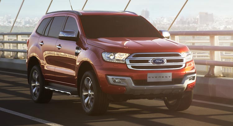  All-New Ford Everest Launched in Thailand, New Details Offered