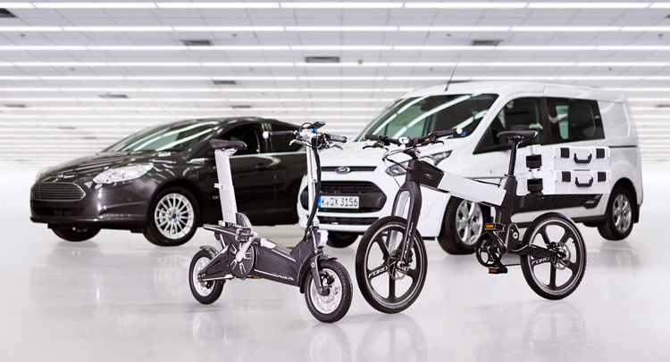  Ford Shows off Electrified Bicycles and Accompanying App