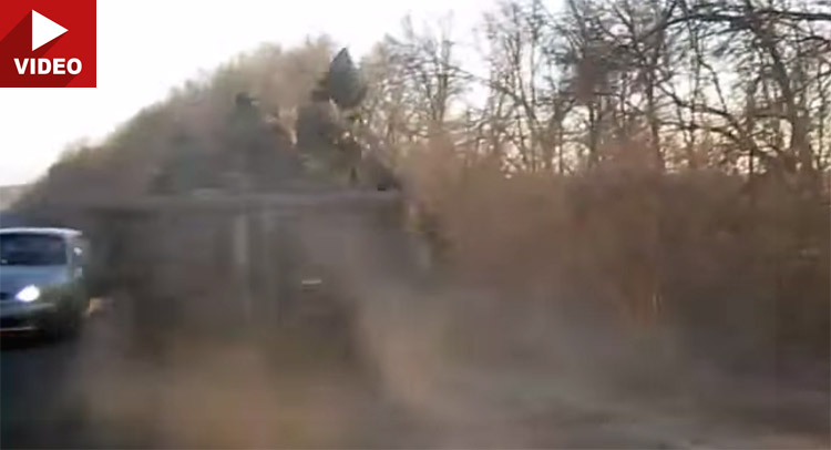  Daewoo Lanos Gives Ukrainian Infantry Fighting Vehicle A Painful Lesson