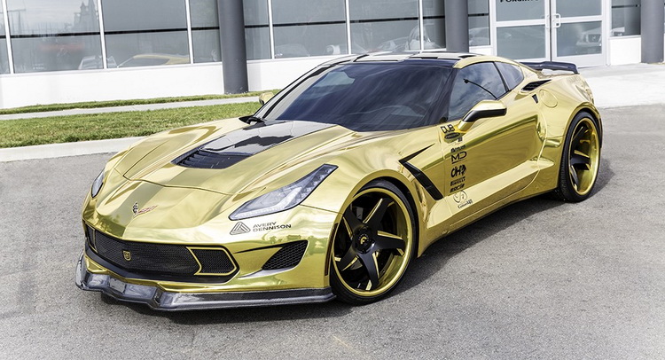  Widebody Corvette Stingray by Forgiato Looks Magnificent