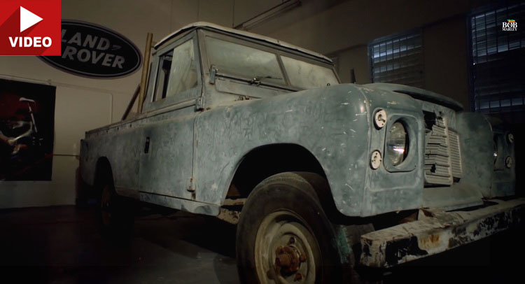  Bob Marley’s Old Land Rover Gets Restored Back to its Former Glory