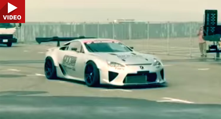  They Swapped this Lexus LFA’s V10 for a NASCAR V8!