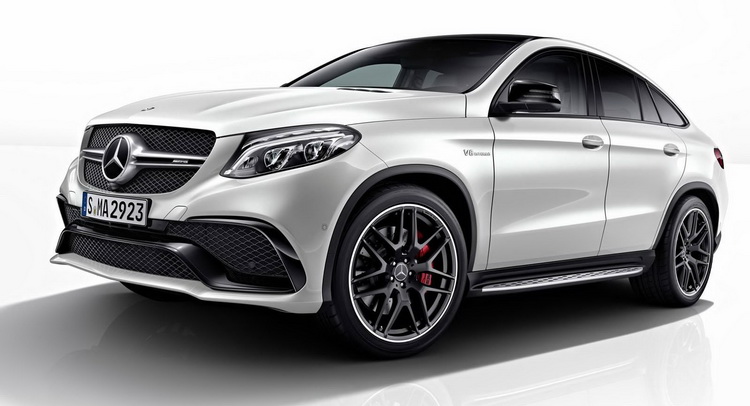  Mercedes GLE Coupe Gets Optional Night Pack