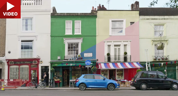  Skoda Tricks Your Brain With its “Attention-Stealing” Fabia