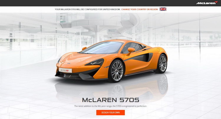  You Can Now Spec Your Personal 570S Via McLaren’s Configurator