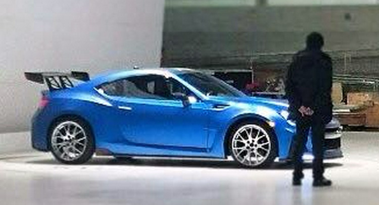  Mystery Subaru BRZ Appears At New York Auto Show Stand