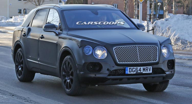  Bentley Reportedly Considering Smaller SUV Than Bentayga