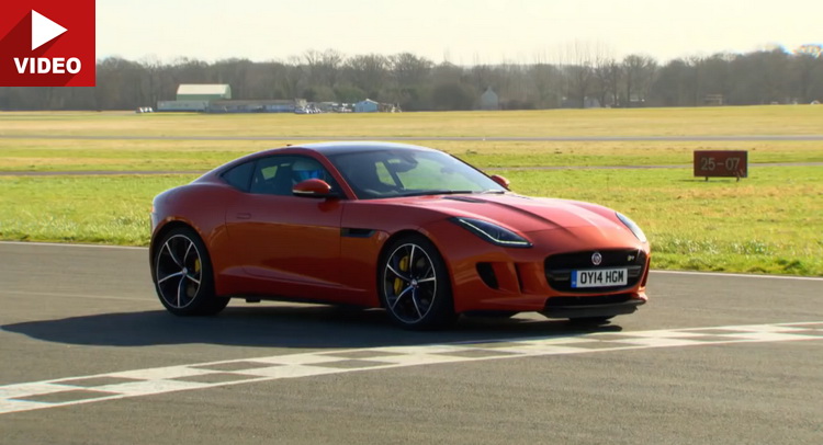 Watch The Do A In 550HP Jaguar F-Type R | Carscoops