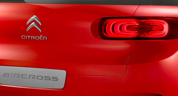  Citroën Aircross Concept Shows Rear End in New Teaser Photo