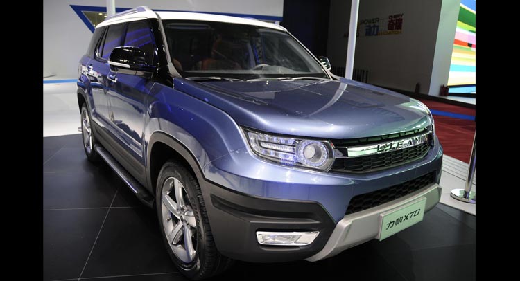  Lifan X70 Concept Previews a Production Midsize SUV