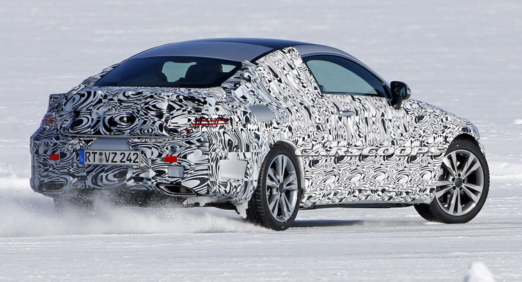  Sexier New Mercedes-Benz C-Class Coupe Preparing For Frankfurt Show Debut