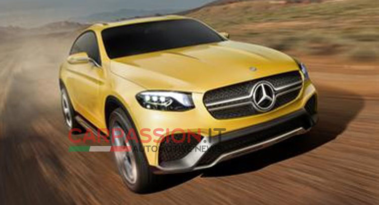  New Mercedes-Benz GLC Coupe Concept Photos Leaked