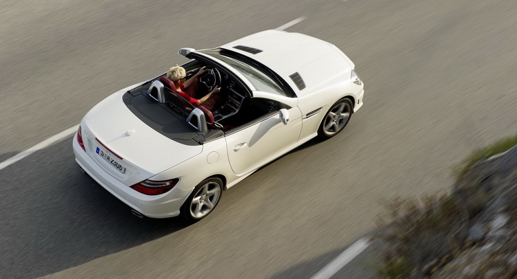  Report Says Next Mercedes SLK to Ditch Metal Roof and Go FWD; Next CLS to Be More Distinctive