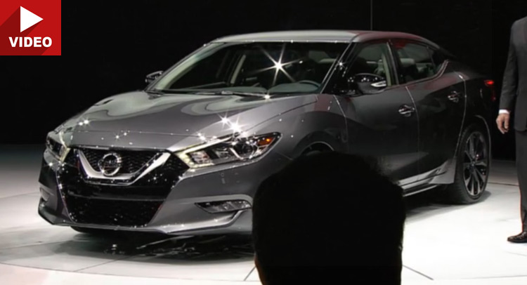  Watch 2016 Nissan Maxima Unveiling Live From New York Auto Show