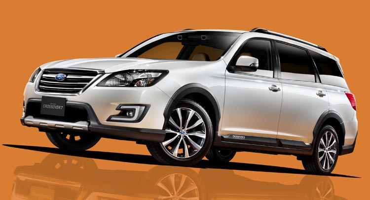  Subaru Introduces Exiga Crossover 7 in Japan