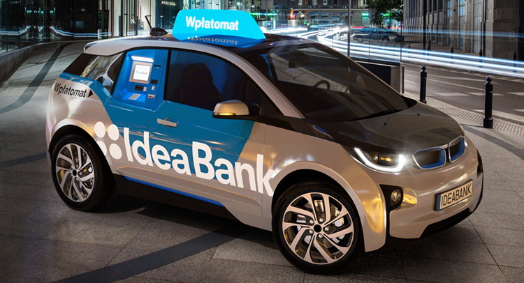  Polish Bank Turns BMW i3 Into Mobile ATM Machine