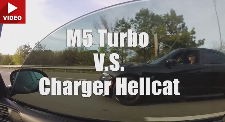  Turbo Six-Swapped BMW E39 M5 Takes On Dodge Charger Hellcat