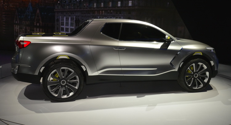 Hyundai s Santa Cruz Truck Concept Would Make for One Cool Pick up