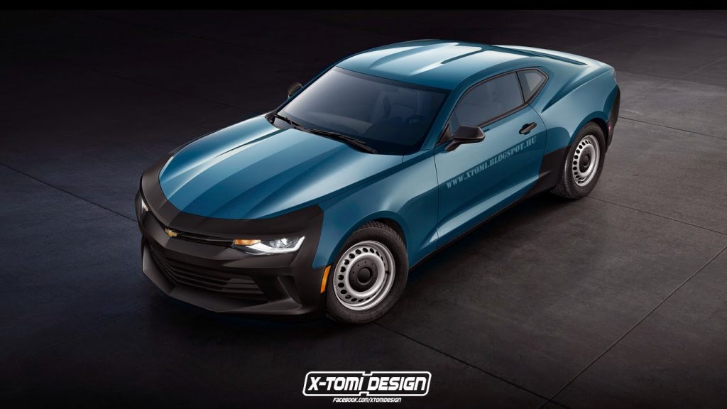 2016 Camaro Looks Uninspiring Rendered As Base Spec Model | Carscoops