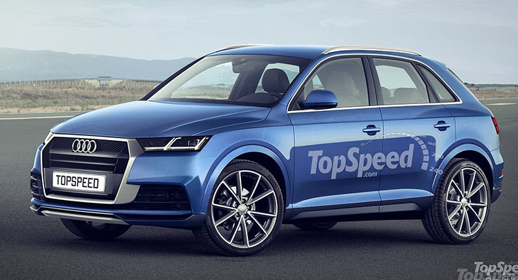  2016 Audi Q1 Rendered