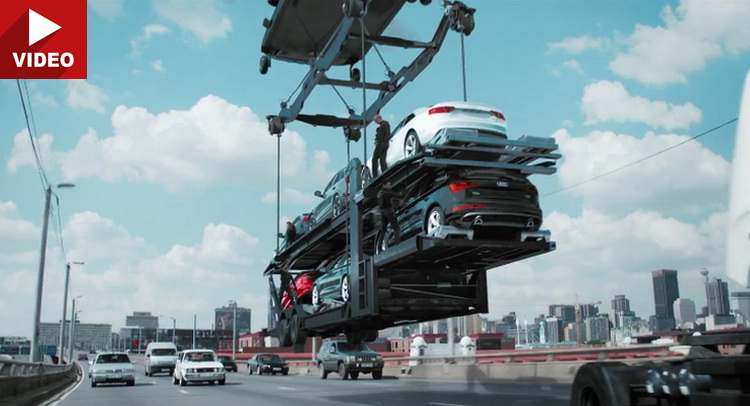  Audi ‘S Line Style’ Spot Depicts Action Movie-Like Heist