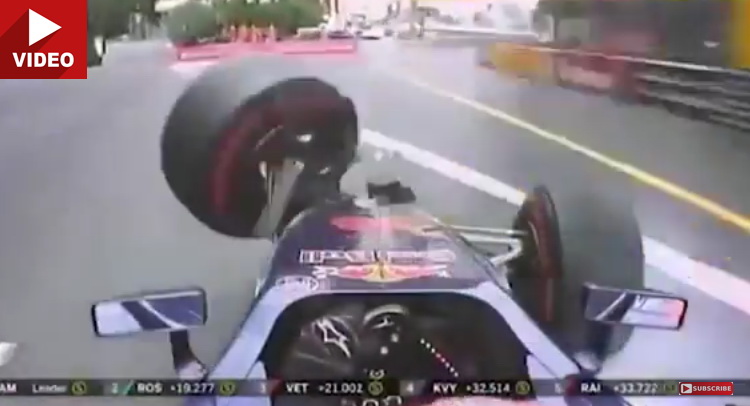  Cockpit Cam Offers Best Look At Verstappen’s Scary Crash In Monaco