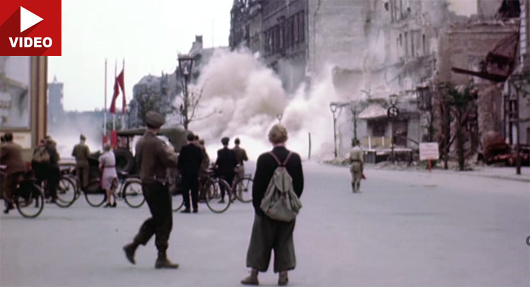  Amazing 1080p Footage Shows How The Streets Of Berlin Looked Like In July Of 1945