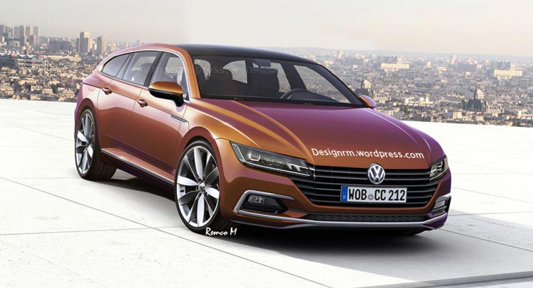  In Case You Were Wondering What A VW CC Shooting Brake Would Look Like