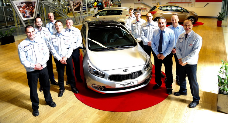  KIA Just Finished Building Its One Millionth Cee’d