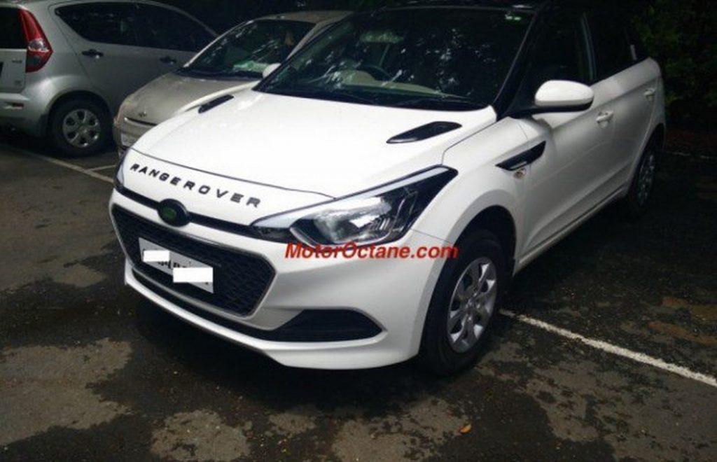 hyundai i20 white modified