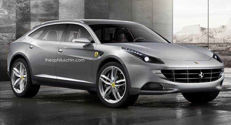  Ferrari FX Crossover Speculatively Rendered, Would You Want It To Happen?