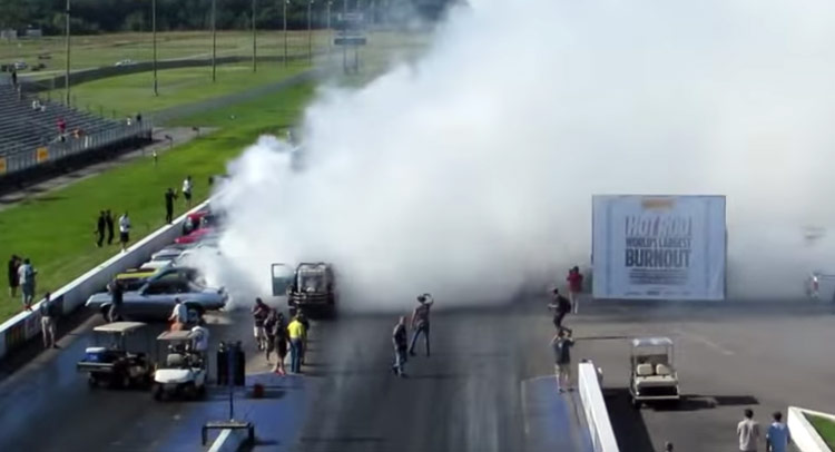  America Snags Simultaneous Burnout Record From Australia [w/Video]