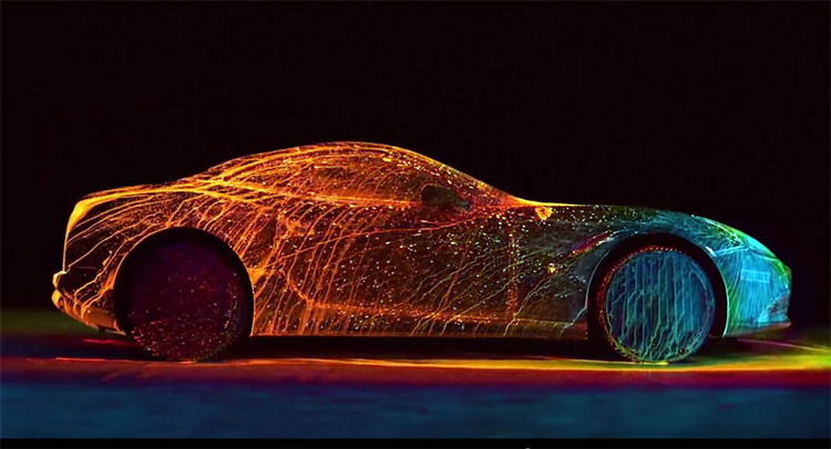  Artist Uses Ferrari California T As Unconventional Canvas [w/Video]