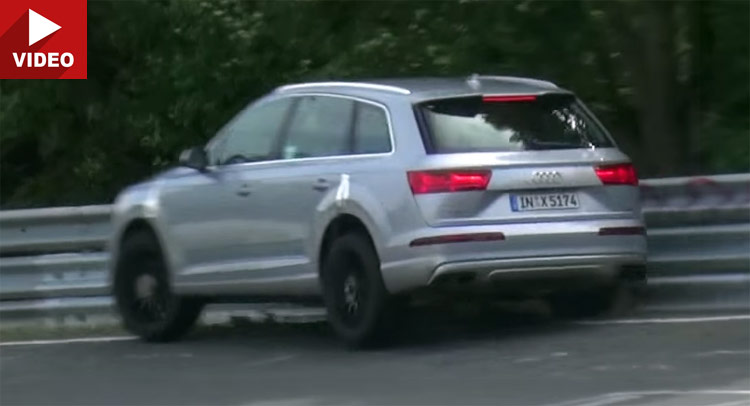  The Nürburgring Does Not Like Audi’s SQ7 Development Prototype…