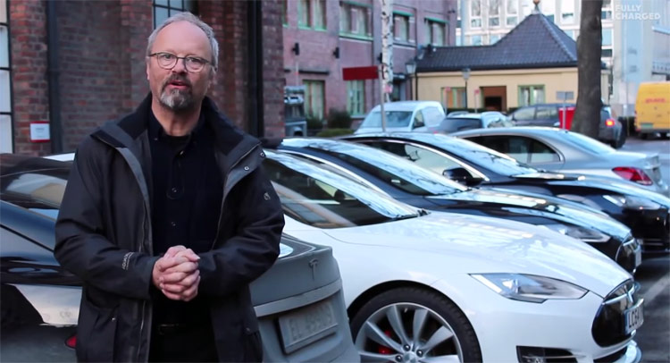  This Guy Spent Just €5 (For Charging) To Drive A Tesla From Oslo To London [w/Video]