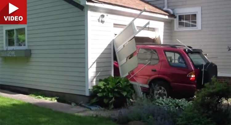  See Why 91-Year Old Man Smashed SUV Through Garage Door